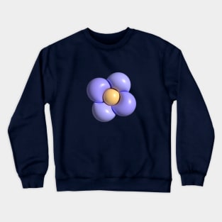 3d flower Crewneck Sweatshirt